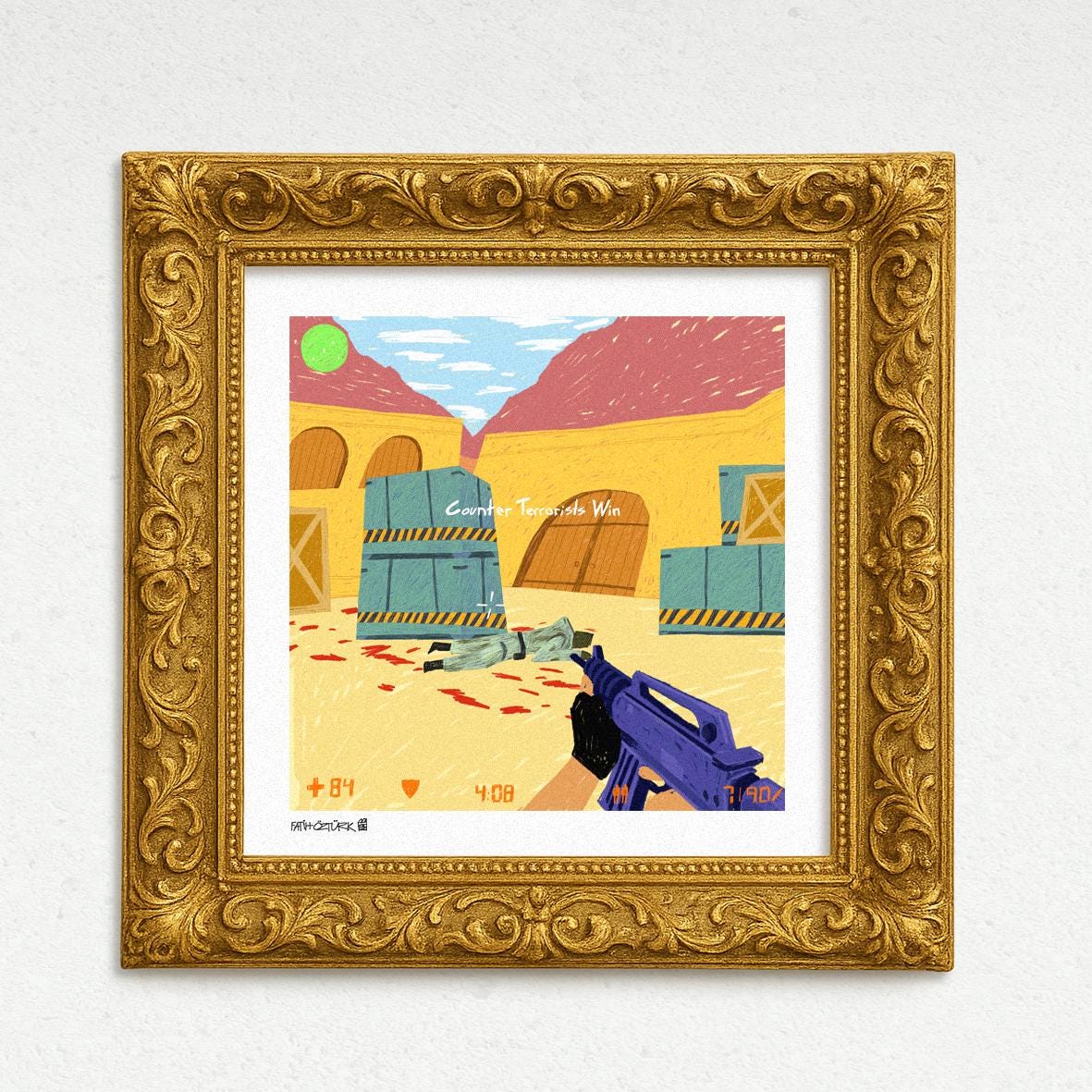 Cs_Dust (Fine Art Print-Poster)