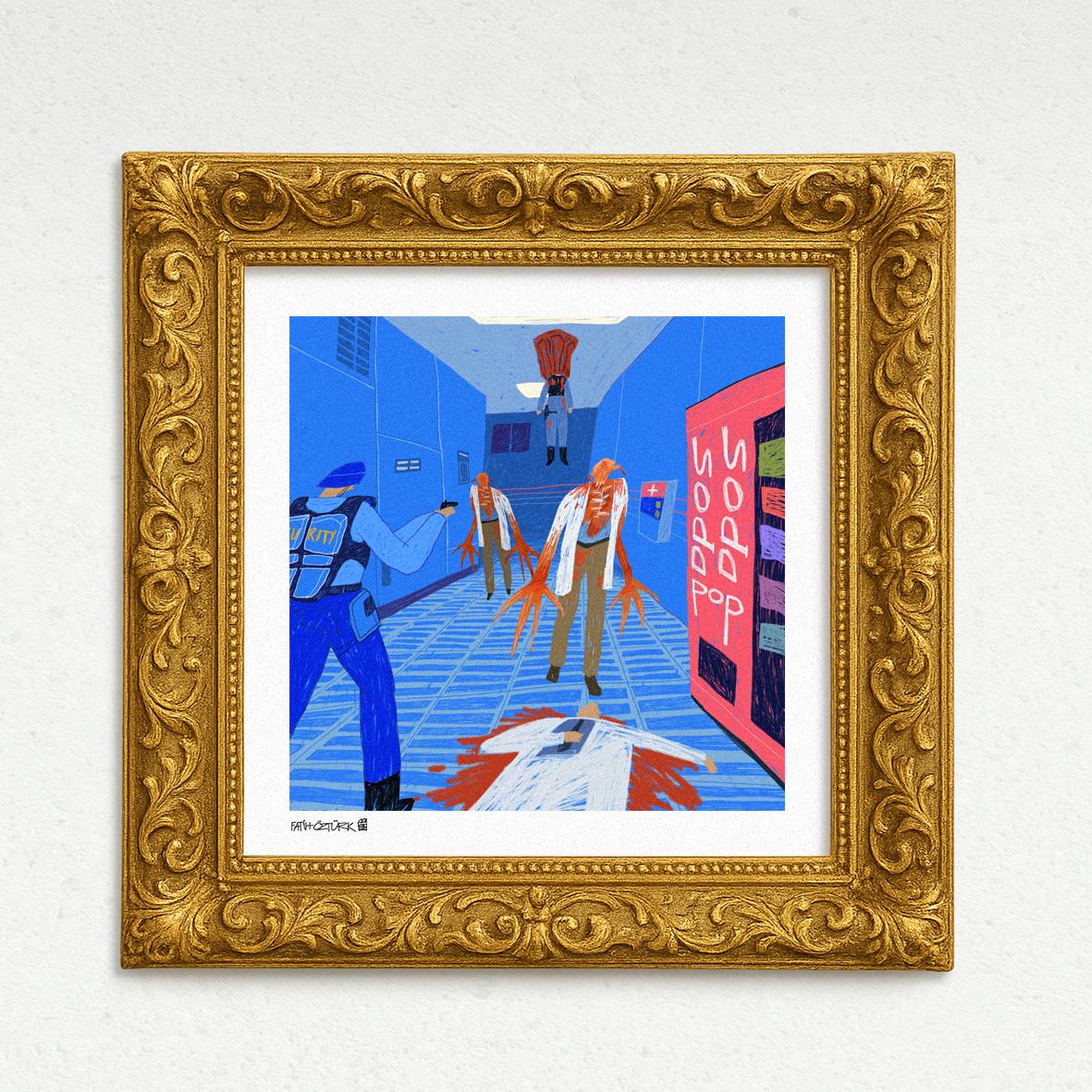 Half Life (Fine Art Print-Poster)