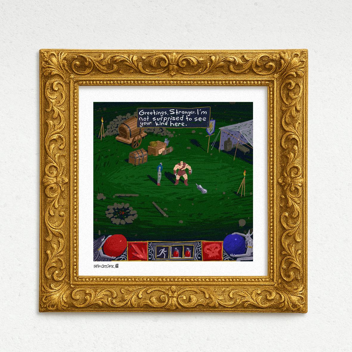 Diablo (Fine Art Print-Poster)