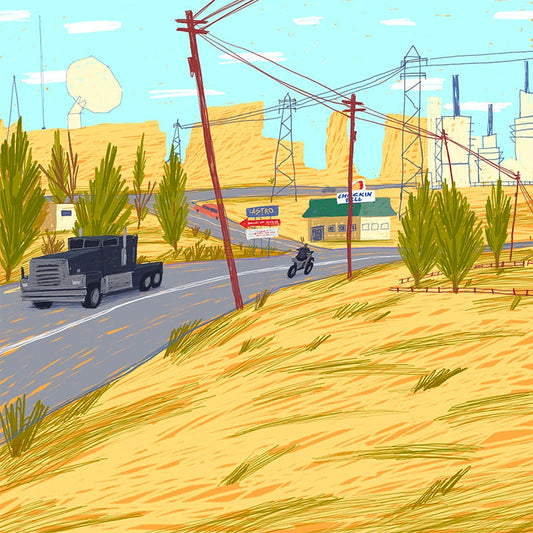 Bone County (Fine Art Print-Poster)