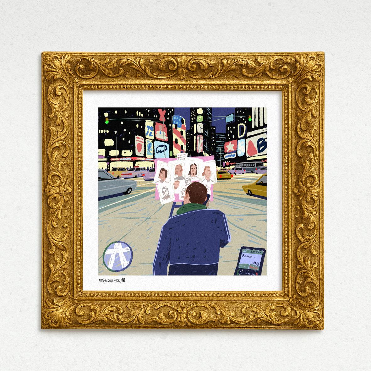 Liberty City (Fine Art Print-Poster)