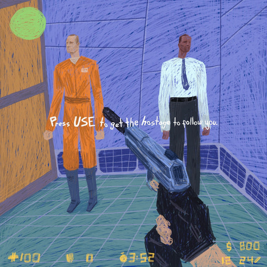 Cs_Hostages (Fine Art Print-Poster)