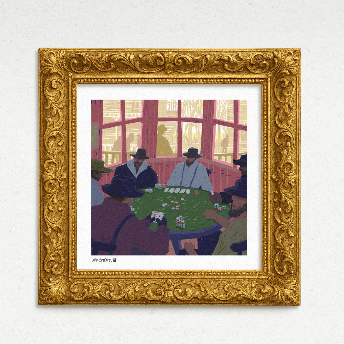 Poker (Fine Art Print-Poster)