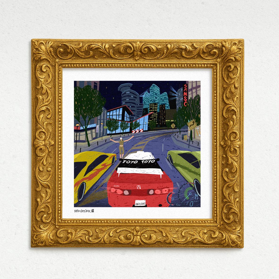 NFS UNDERGROUND (Fine Art Print-Poster)