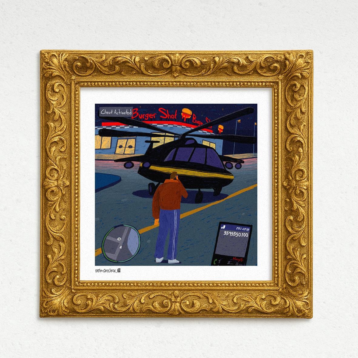 Cheat Activated (Fine Art Print-Poster)