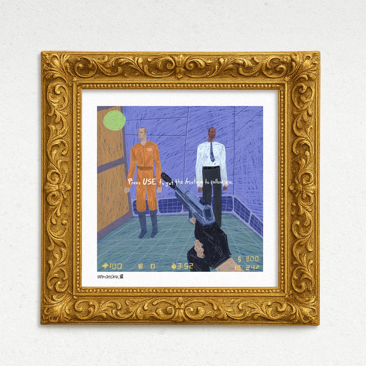 Cs_Hostages (Fine Art Print-Poster)